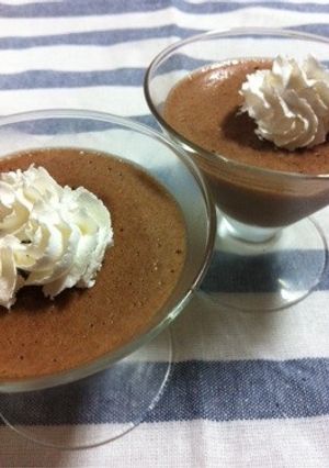 フワフワチョコムース-レシピのメイン写真