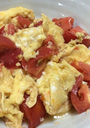 懐かしい北京の食堂の味!西紅柿鶏蛋-レシピのメイン写真