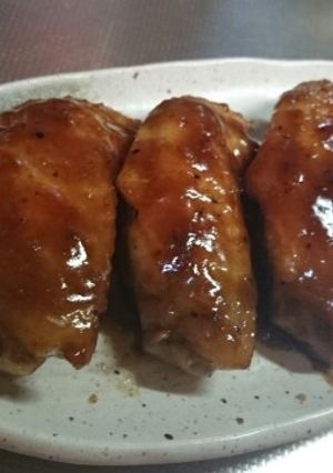 激ウマ！手羽先の甘辛煮-レシピのメイン写真
