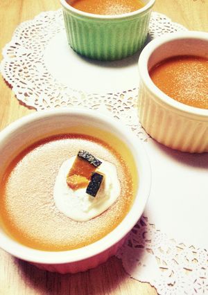 パンプキンプリン-レシピのメイン写真