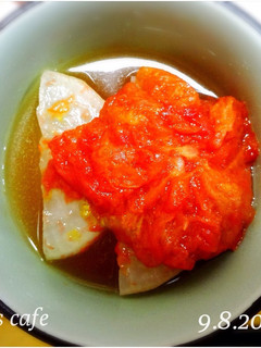 大根とトマトの冷製スープ-レシピのメイン写真