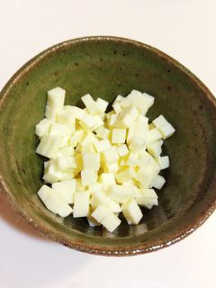 チーズを細かく切る方法-レシピのメイン写真