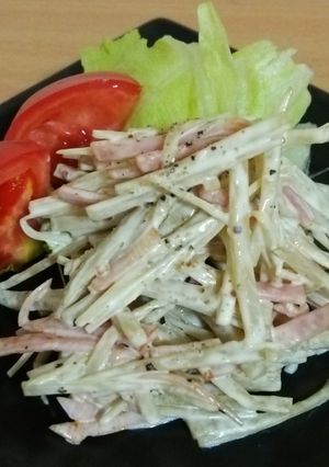 家の定番！ごぼうサラダ-レシピのメイン写真
