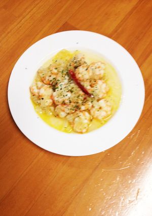 ジューシー！エビのペペロンチーノ-レシピのメイン写真
