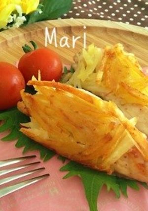 チーズとろ〜り✨ささ身のカリカリポテト-レシピのメイン写真