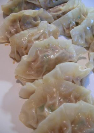 ゴーヤの餃子◆大葉にんにく醤油味-レシピのメイン写真