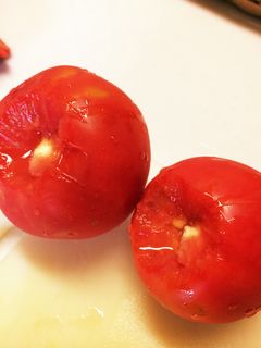 トマト料理用のトマト冷凍保存-レシピのメイン写真