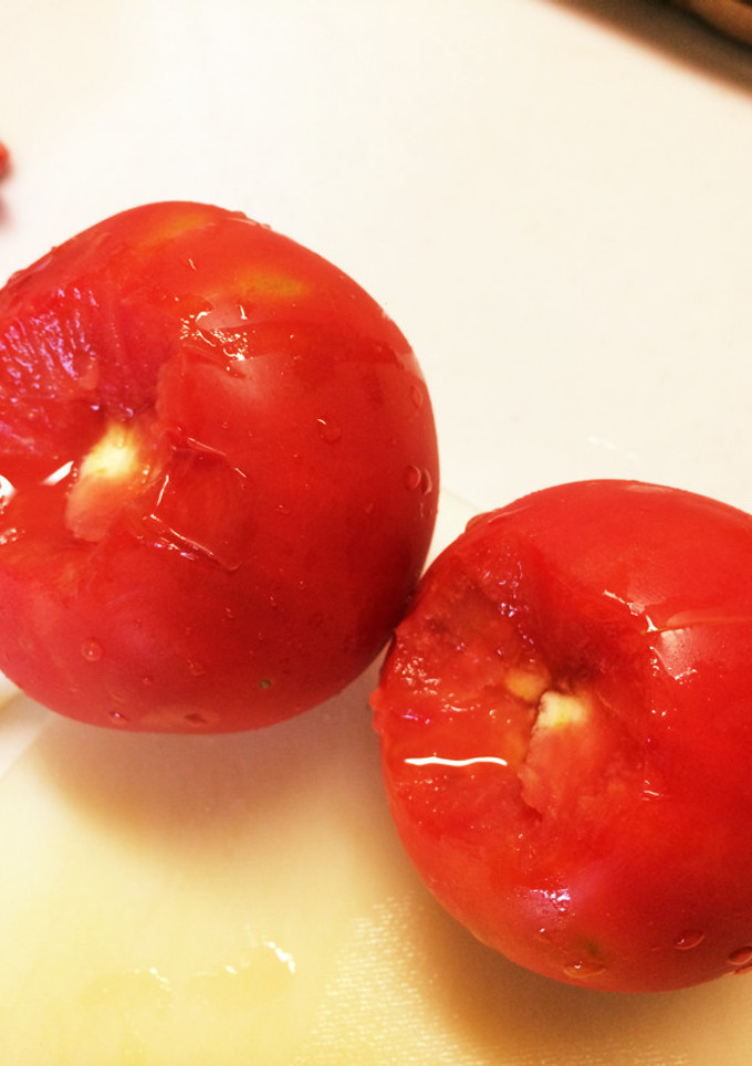 トマト料理用のトマト冷凍保存-レシピのメイン写真