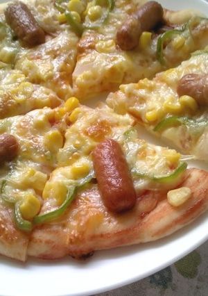 ウィニーピザ-レシピのメイン写真