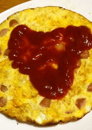 ウィニーのスパニッシュオムレツ風-レシピのメイン写真