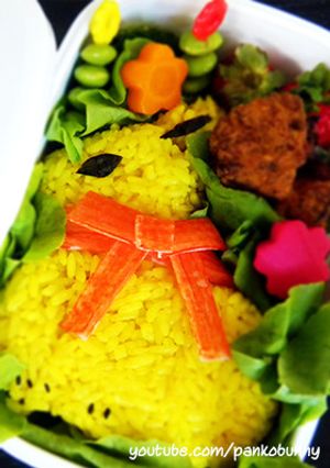 ✿イースターのウサギ弁当✿-レシピのメイン写真