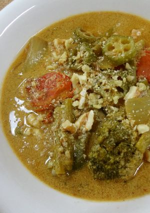 健康な♡簡単！野菜の減塩カレー豆乳スープ-レシピのメイン写真