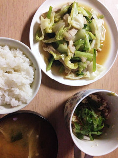 食欲そそるわさび醤油の肉野菜炒め★-レシピのメイン写真