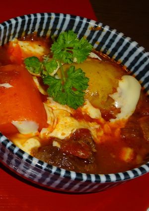トリッパと牛すじのトマトソース煮-レシピのメイン写真