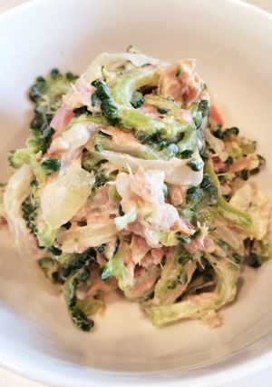 苦くなく食べやすいゴーヤサラダ-レシピのメイン写真
