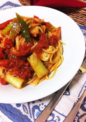 超ズボラなトマトパスタ☆-レシピのメイン写真