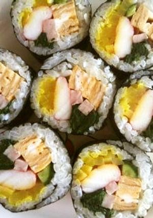 具だくさん❤キンパ❤韓国海苔巻き-レシピのメイン写真