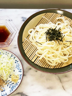 三種の薬味 ざるうどん-レシピのメイン写真