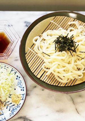 三種の薬味 ざるうどん-レシピのメイン写真
