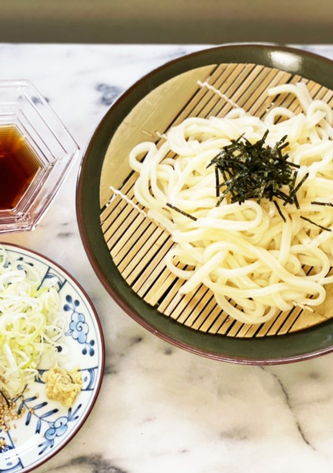 三種の薬味 ざるうどん-レシピのメイン写真