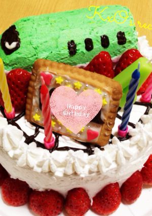 ＊新幹線のケーキ＊-レシピのメイン写真