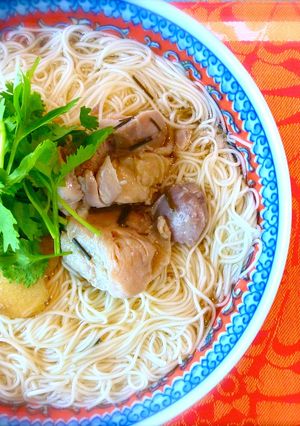 エスニックチキンヌードル-レシピのメイン写真