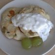 材料2つ!もちもち♪ぶどうパンケーキ