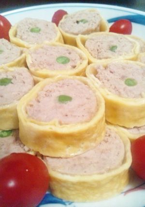 蛋肉巻(タンロウジョン)-レシピのメイン写真
