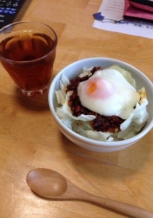 焼き納豆丼-レシピのメイン写真