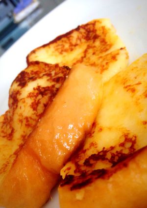 レンジでふわふわ!簡単フレンチトースト♡-レシピのメイン写真