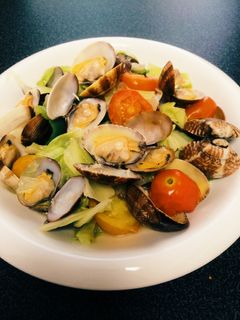 簡単♡野菜たっぷりアサリの酒蒸し♡-レシピのメイン写真
