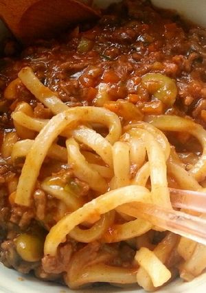 絡めて食べる♪我が家のカレーうどん♪-レシピのメイン写真
