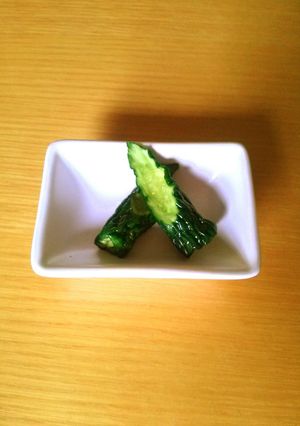 簡単 胡瓜の辛子漬け-レシピのメイン写真