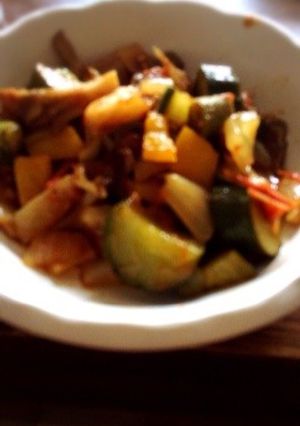 夏野菜のカレー風味ラタトゥイユ-レシピのメイン写真