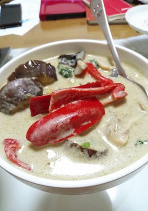 ベジ グリーンカレー(簡単)-レシピのメイン写真