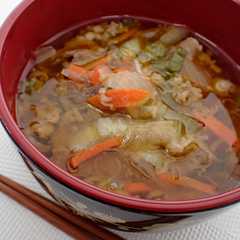 รูปของ 【給食】台湾牛肉麺スープ