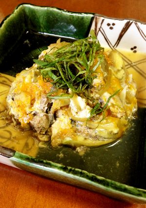 なすとサバ缶の簡単玉子とじ♪丼も◎-レシピのメイン写真