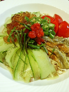 ジュレde焼きナス・冷うどん♪-レシピのメイン写真
