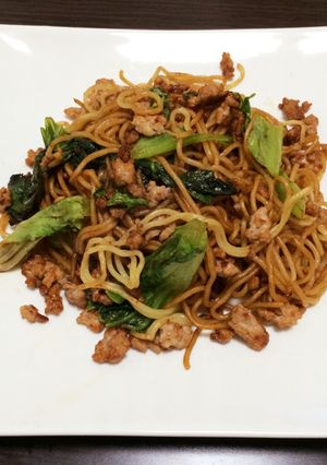 簡単焼きそば-レシピのメイン写真