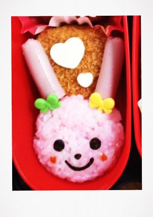 キャラ弁☆簡単魚ニソでうさぎさん-レシピのメイン写真