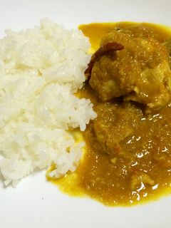ホロホロチキンカレー-レシピのメイン写真