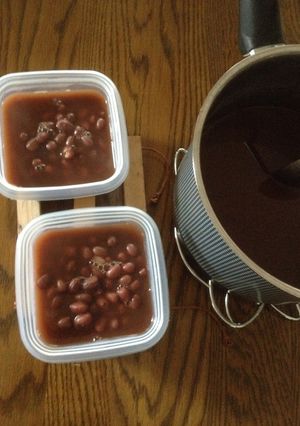 小豆の保存-レシピのメイン写真