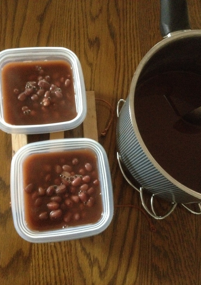 小豆の保存-レシピのメイン写真