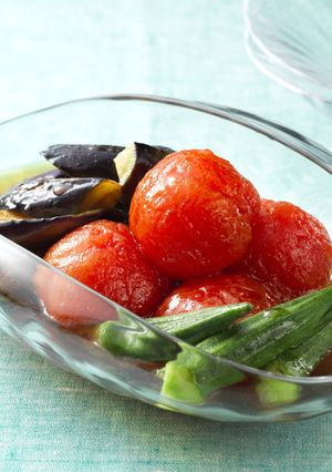 夏野菜のつゆ浸し-レシピのメイン写真