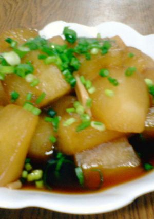 大葉にんにく醤油の大根煮-レシピのメイン写真