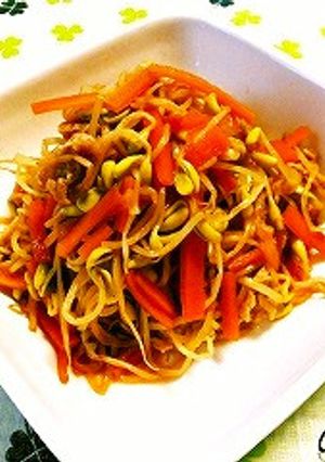 ★ご飯に合う！豆もやしの煮物★-レシピのメイン写真
