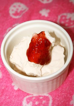 サク②食感♥ストロベリーチーズアイスⅠ-レシピのメイン写真