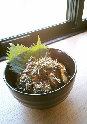 さんま干物の蒲焼き丼-レシピのメイン写真