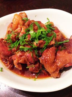 圧力鍋で手羽元のこっくり煮☻-レシピのメイン写真