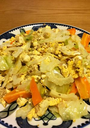 シーチキンと白いゴーヤチャンプル-レシピのメイン写真
